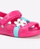Дитячі сандалії для дівчинки Crocs Keeley Charm Sandal Candy Pink (23/24, розовый) - изображение 5
