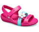 Дитячі сандалії для дівчинки Crocs Keeley Charm Sandal Candy Pink (23/24, розовый) - изображение 13