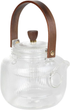Dzbanek Homla Elsie ryflowany z drewnianą rączką 880 ml (5904183891255) - obraz 3
