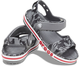 Дитячі сандалії для хлопчика Crocs Bayaband kids Printed Sandal Slate Grey (23/24, сірий) - изображение 1