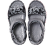 Дитячі сандалії для хлопчика Crocs Bayaband kids Printed Sandal Slate Grey (23/24, сірий) - изображение 5