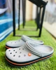 Чоловічі крокси Crocs Crocband Clog Light Grey/Bright Cobalt (40-41, сірий) - зображення 2