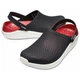 Чоловічі крокси Crocs LiteRide Clog Black/white (38-39, чорні) - зображення 1