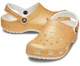 Жіночі крокси Crocs Classic Gold Glitter Clog (38-39, золотий) - зображення 1