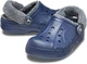 Чоловічі крокси Crocs Unisex Baya Lined Fuzz Strap Clog Navy (42-43, синій) - зображення 1