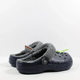 Чоловічі крокси Crocs Unisex Baya Lined Fuzz Strap Clog Navy (42-43, синій) - зображення 10