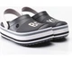 Жіночі крокси Crocs Crocband Platform Bold Colour Clog Black (33/34, чорний) - зображення 4