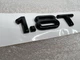 Надпись цифры значок на багажник эмблема AUDI 1.8T ЧЕРНЫЙ ГЛЯНЕЦ 8H0-853-743-B - изображение 4