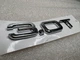 Эмблема шильдик надпись цифры на багажник AUDI 3.0T ХРОМ 4F0-853-743-P-2ZZ - изображение 4