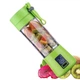 Портативный фитнес-блендер Juice Cup Smoothie Blender с аккумулятором Зеленый - изображение 3