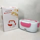 Ланч бокс электрический с подогревом lunch heater 220 v pro, ланч бокс от сети. цвет: розовый - изображение 6