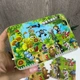 Детские пазлы развивающие Plants vs Zombies в металлической коробочке, пазлы для детей Растения против Зомби (7100) - изображение 3