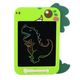 Tablet-znikopis magnetyczny do rysowania i pisania LEAN Toys Dinozaur zielony LCD Rysik (5905991057291) - obraz 2