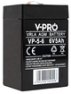 Akumulator Volt Polska AGM VPRO 6V 5 Ah (6AKAAGM605) - obraz 2