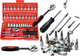 Zestaw kluczy nasadowych LEAN Toys 20813 1/4" 46 szt. (5905991031048) - obraz 2