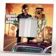Декоративне дзеркало "Гра Grand Theft Auto V. GTA 5" подарунок для фанатів відео ігор, прикраса інтер'єру дитячої кімнати, спальні, ігрової - зображення 2