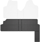Dywaniki samochodowe Frogum El Toro Citroen Jumpy II / Fiat Scudo II / Peugeot Expert II / Toyota ProAce 2 szt (5907377542971) - obraz 2