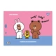Альбом для малювання YES А4 28 скоба з перфорацією Line Friends - изображение 1
