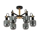 Люстра классическая Ardero BL1460-1 Denver на 6 плафонов E14 черная 59х59х37см (1460-1) - изображение 3
