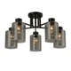 Люстра классическая Ardero BL1350-1 Ostin на 5 плафонов E27 черная 51х51х24,5см (1350-1) - изображение 2