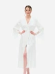 Халат женский больших размеров Effetto Bridal S03402 XL Белый (2000985255981) - изображение 1