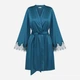 Халат женский Effetto Satin Elegance S03406 L Изумрудный (2000985257077) - изображение 4