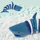 Игрушка антистресс Акула 22 см Blue - изображение 2