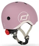 Шлем защитный детский Scoot and Ride пастельно-сиреневый с фонариком 45-51см (SR-181206-WILDBERRY) - изображение 7
