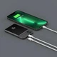 УМБ Магнитный портативный павербанк с беспроводной зарядкой MagSafe 20W 10000 mAh для iPhone черный - изображение 4