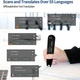 Переводчик портативный HONGTOP S7, 134 языка, переводчик с голосовым сканированием в режиме реального, экран - изображение 9