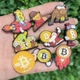 Джибитсы виртуальная монета Bitcoin Crypto биткойн 9 шт аксессуары для обуви крокс украшение - изображение 2