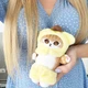 Мягкая игрушка брелок Котенок 18 см PomPomPurin - изображение 3