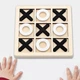 Деревянная игрушка Монтессори Крестики нолики Black/white - изображение 2