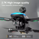 Квадрокоптер S185 с 3-осевым подвесом, GPS, экраном на пульте 7.2", FPV 5G, до 5000 м, лазерным обходом препятствий + кардридер - изображение 5