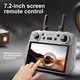 Квадрокоптер S185 с 3-осевым подвесом, GPS, экраном на пульте 7.2", FPV 5G, до 5000 м, лазерным обходом препятствий + кардридер - изображение 7