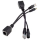 Комплект PoE сплитеров RJ45 (инжектор и сплиттер) | Адаптер для передачи питания и данных по витой паре - изображение 3