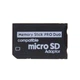 Адаптер MicroSD TF → Memory Stick Pro Duo, переходник для PSP, камер Sony - изображение 2