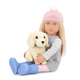 Lalka Our Generation Meagan z pieskiem 46 cm (062243405196) - obraz 4