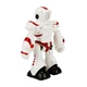 Інтерактивний танцювальний робот Dancing Robot з підсвічуванням та музикою для дітей від 3 років 10x25x26см White/Red - зображення 3