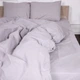 Комплект постельного белья MirSon Бязь Premium Light Gray 143х210 (2200000948991) - изображение 2