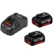Акумуляторна газонокосарка Bosch Professional GRA 18V2-46, 2 GBA 18V 5.0Ah + GAL 1880 CV (06008C8000+1600A00B8J) - зображення 2