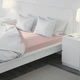 Простынь на резинке 140х200 см розовая IKEA DVALA постельное белье двуспальное 100% хлопок ИКЕА ДВАЛА - изображение 6