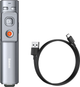 Prezenter Baseus Orange Dot WKCD000013 bezprzewodowy pilot ze wskaźnikiem laserowym do prezentacji Grey (25008479) - obraz 5