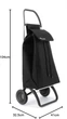 Сумка-тележка Rolser Saquet LN 2 Negro (SAQ055-1023) (931442) - изображение 5