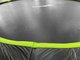 Trampolina LEAN Sport Max 244 cm Black-Green (5903802457292) - obraz 3
