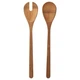 Столові прилади для салату 2шт. IKEA GRONSAKER 604.812.42, бамбук - зображення 1