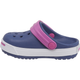 Дитячі крокси для дівчинки Crocs Crocband II Clogs Bijou Blue/Wild Orchid - зображення 6