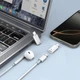 Аудиоадаптер-переходник для наушников Type C - iOS Lightning - изображение 2