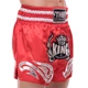 Шорты для тайского бокса кикбоксинга MMA мужские Top King 094 размер M (44-46) Red-Silver - изображение 3