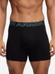 Набор трусов-боксеров мужских хлопковых Under Armour Underwear Boxers UA Performance Cotton - Solid 6 3PK 1383889-003 L 3 шт Черный (197571647977) - изображение 2